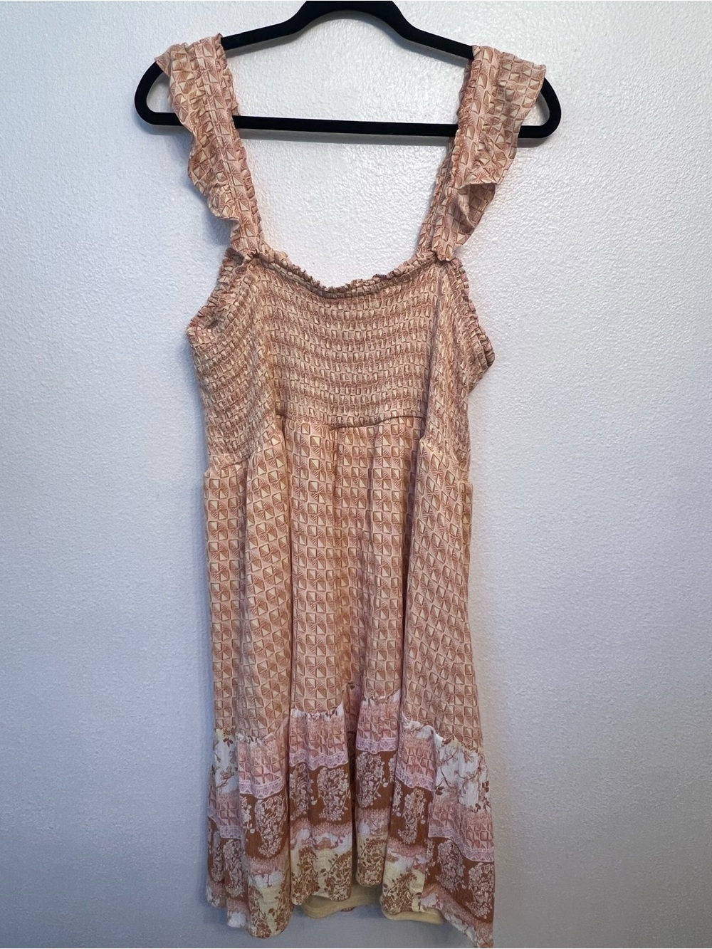 Maurice’s Floral Mixed Print Smocked Mini Dress - Picture 5 of 11